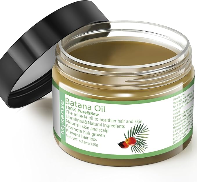 batana oil, hair treatment, hair care, natural oil, hair moisturizer, scalp care, skin moisturizer, beauty product, unrefined oil, moisturizing butter