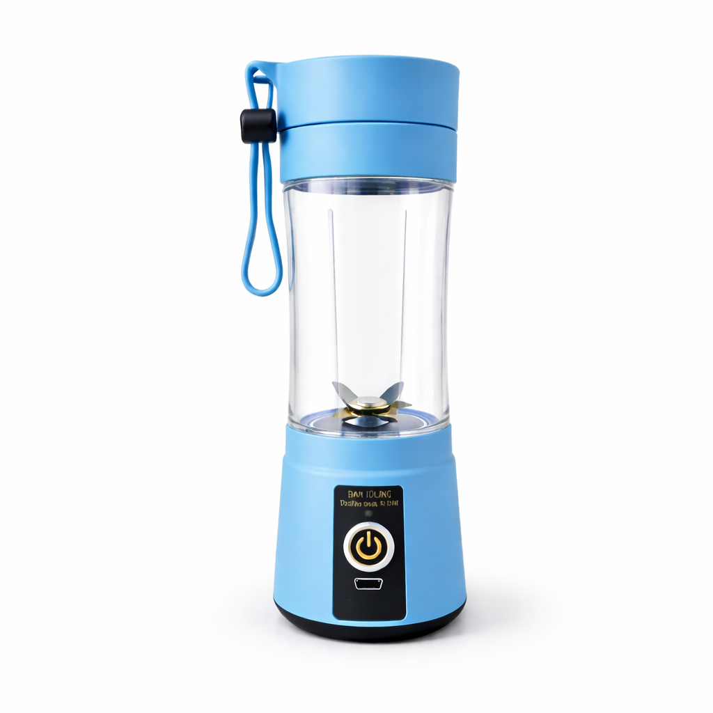 LZM Portable Personal Blender, Rechargeable Smoothie Maker, 380ml USB Recharable Juicer Cup for Shake, Protein Drinks, Travel Gym & Home