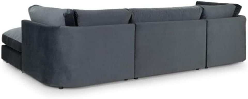 Modern U-Shaped Sectional Sofa, Living Room Couch