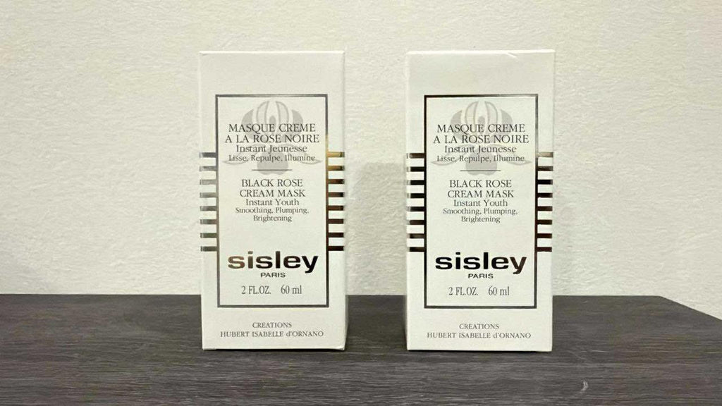 Sisley Paris Black Rose Cream Mask Instant Youth Smoothing Plumping Brightening 2 fl oz / 60 ml