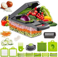 16-in-1 Multifunctional Vegetable Chopper & Mandoline Slicer