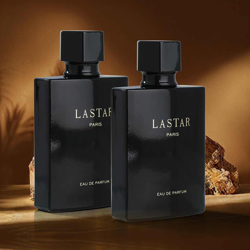LASTAR Men's Perfume Set (100ml / 3.38 fl. Oz)- Long-Lasting Musk Cologne Spray for Men | Premium Gift Box Set