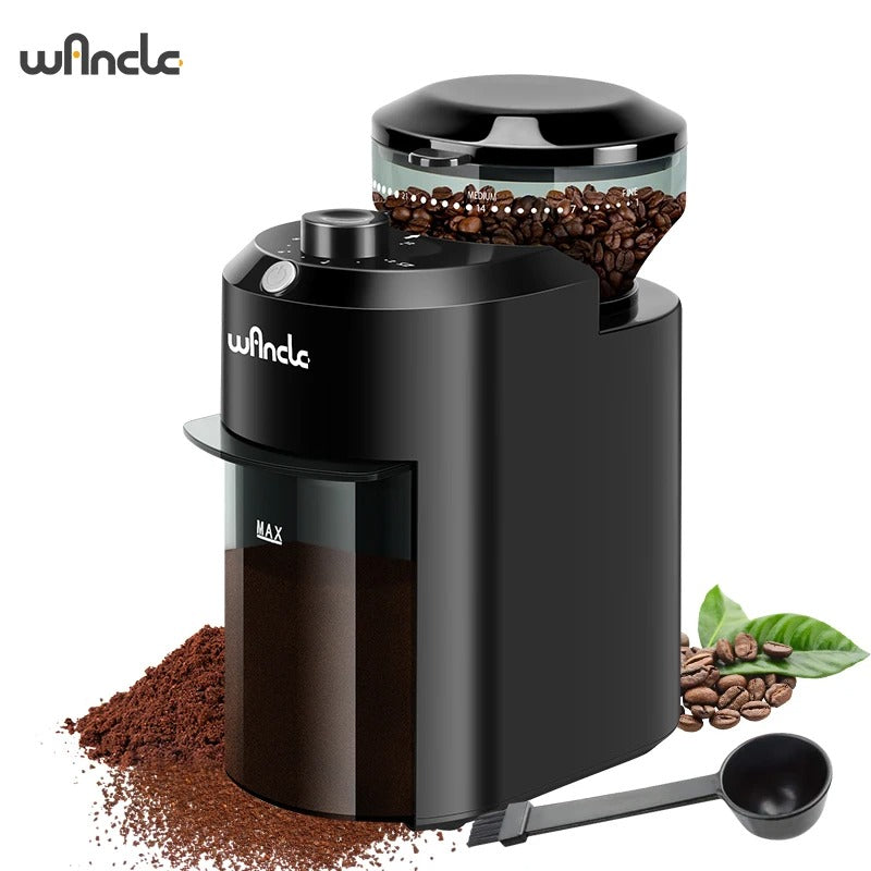 Wancle Electric Burr Coffee Grinder - 28 Precise Grind Settings
