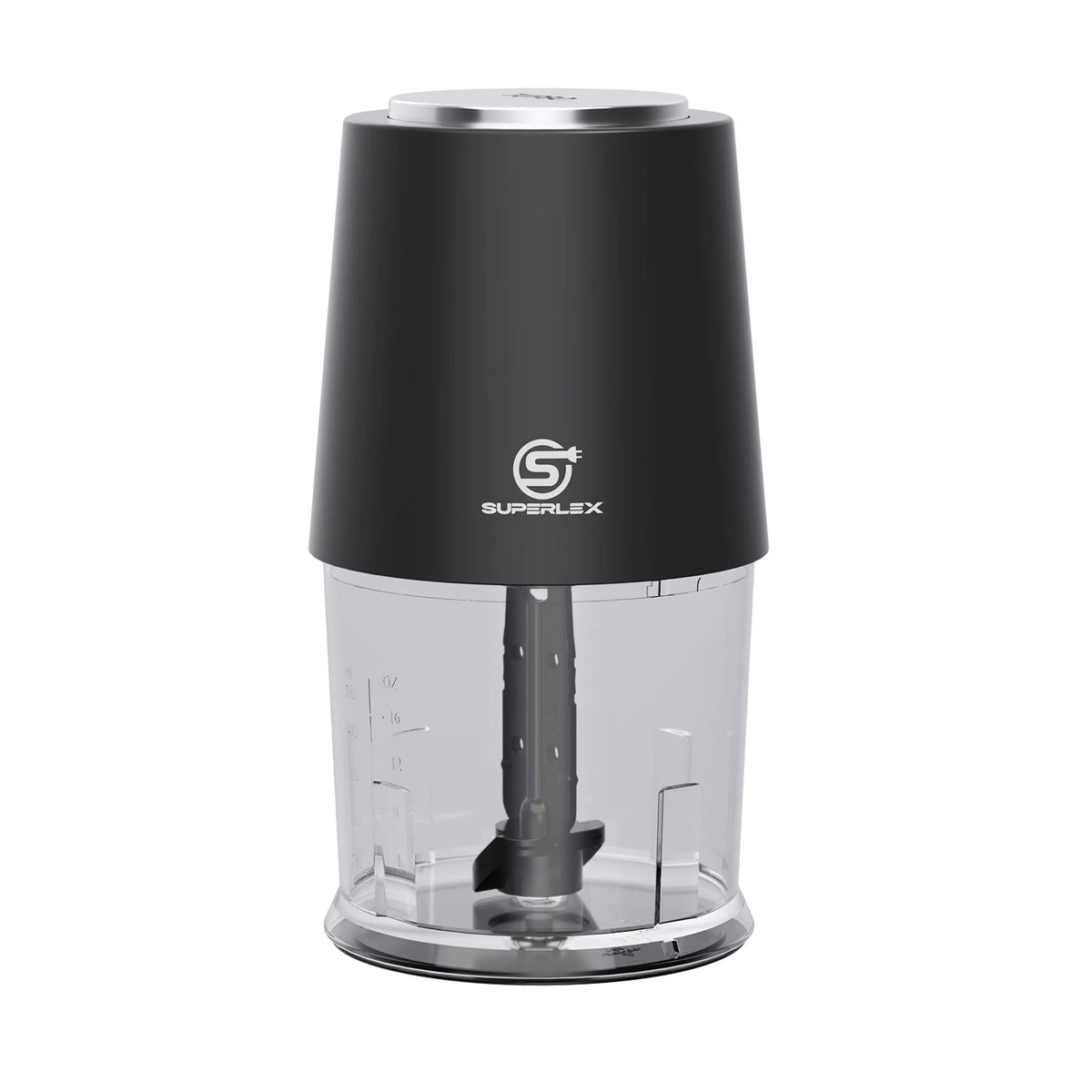 4-in-1 Portable Electric Mini Food Chopper & Processor (500ml)