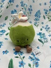 Jellycat Amuseables Coconut Plush Toy | Soft Stuffed Coconut with Flower & Straw | Cute Collectible Gift