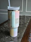 🔥"Taylor Swift" Stanley 40oz Tumbler Warm Serene Brushstrokes🌸Authentic!🔥