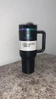 Stanley The Quencher H2.0 FlowState 40 oz Black Insulated Stainless Steel Tumbler with Handle & Straw
