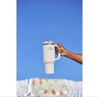 Stanley The FlowState Quencher H2.0 Tumbler 40 oz White Limited Edition Insulated Stainless Steel Travel Mug with Handle & Straw