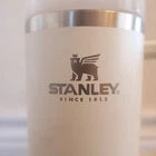 Stanley Adventure Quencher Travel Tumbler with Handle & Straw – White – Double Wall Vacuum Insulated Stainless Steel Cup