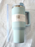 Starbucks Quencher H2.0 Tumbler 40oz – Insulated Travel Cup with Handle & Straw
