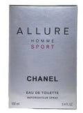 Chanel Allure Homme Sport Eau de Toilette Spray for Men – 3.4 fl oz / 100ml