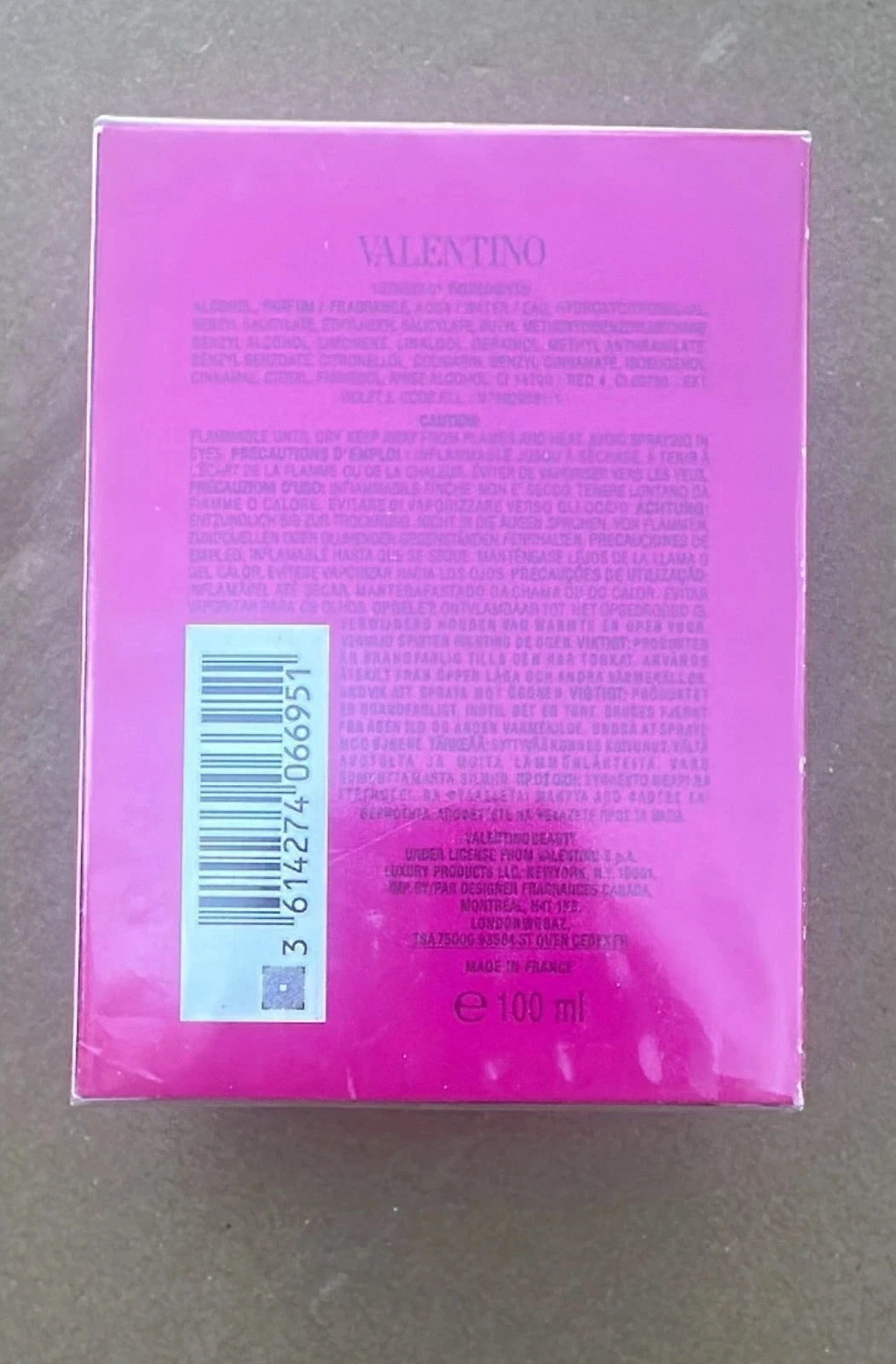 Valentino Donna Born In Roma Pink PP Eau de Parfum Spray for Women – 3.4 oz (100ml)