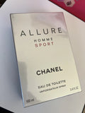 Allure Homme Sport Eau de Toilette by Chanel for Men 3.4 oz / 100 ml