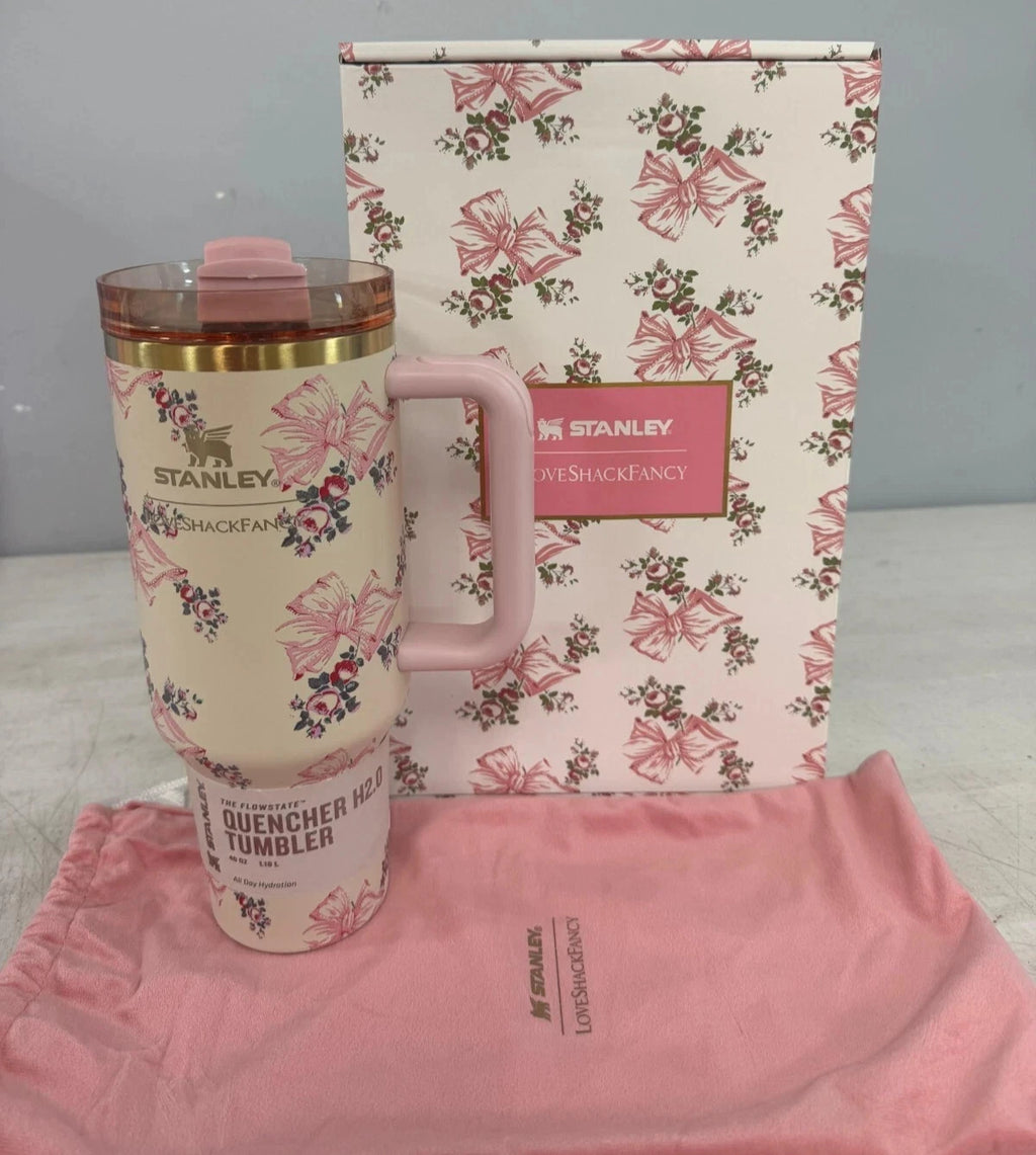 Stanley x LoveShackFancy Quencher H2.0 40oz Insulated Tumbler – Floral Edition