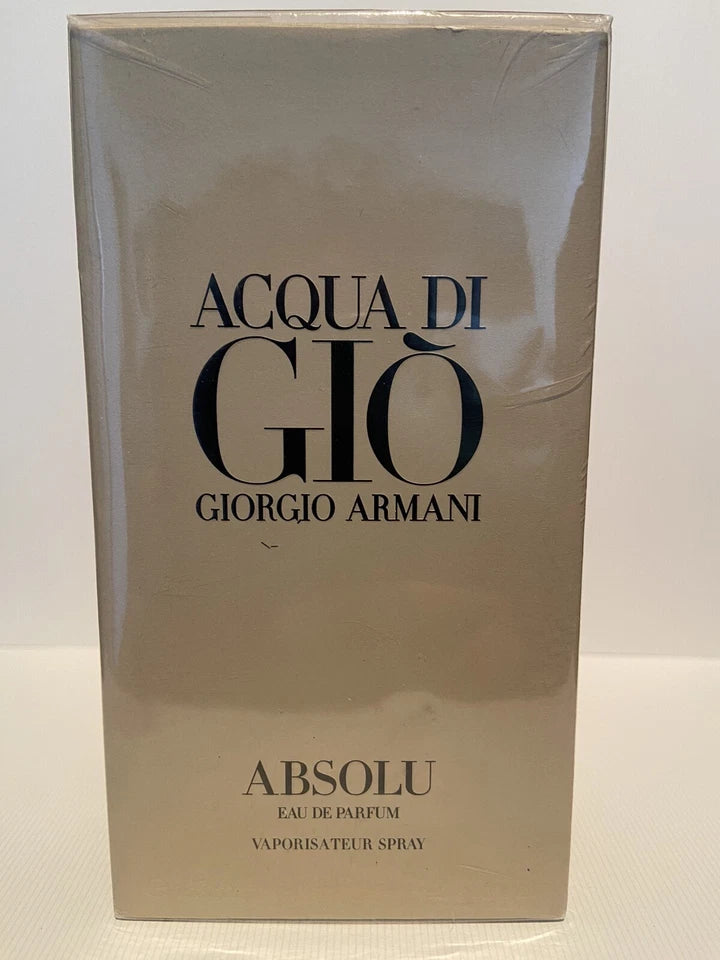 Acqua Di Gio ABSOLU by GIORGIO ARMANI 4.2 OZ / 125 ml EDP Spray SEALED Box RARE