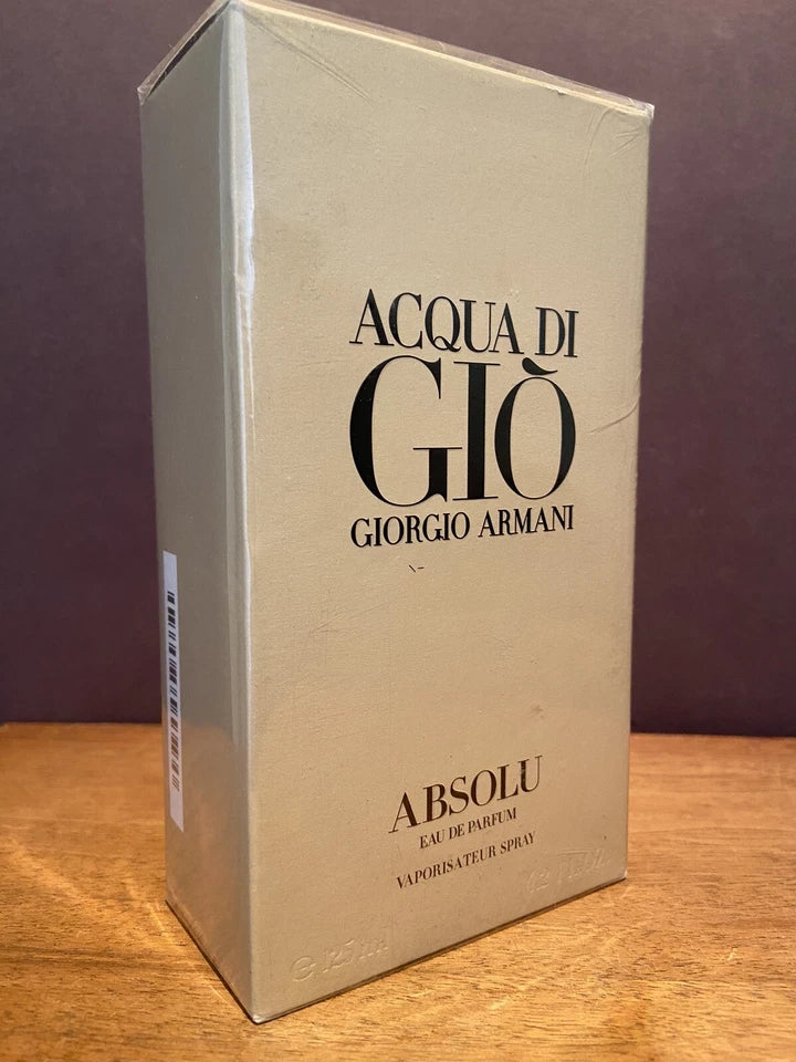 Acqua Di Gio ABSOLU by GIORGIO ARMANI 4.2 OZ / 125 ml EDP Spray SEALED Box RARE