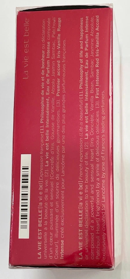Lancom La Vie Est Belle Intensement L'eau De Parfum Intense 3.4 fl oz 100 ml NIB