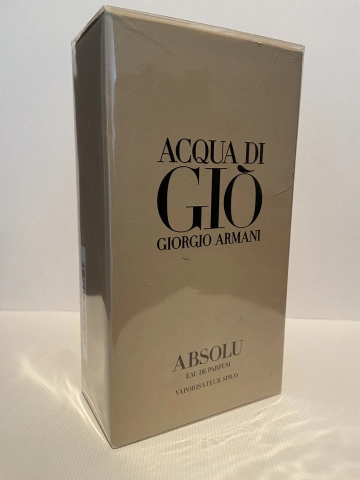 Acqua Di Gio ABSOLU by GIORGIO ARMANI 4.2 OZ / 125 ml EDP Spray SEALED Box RARE