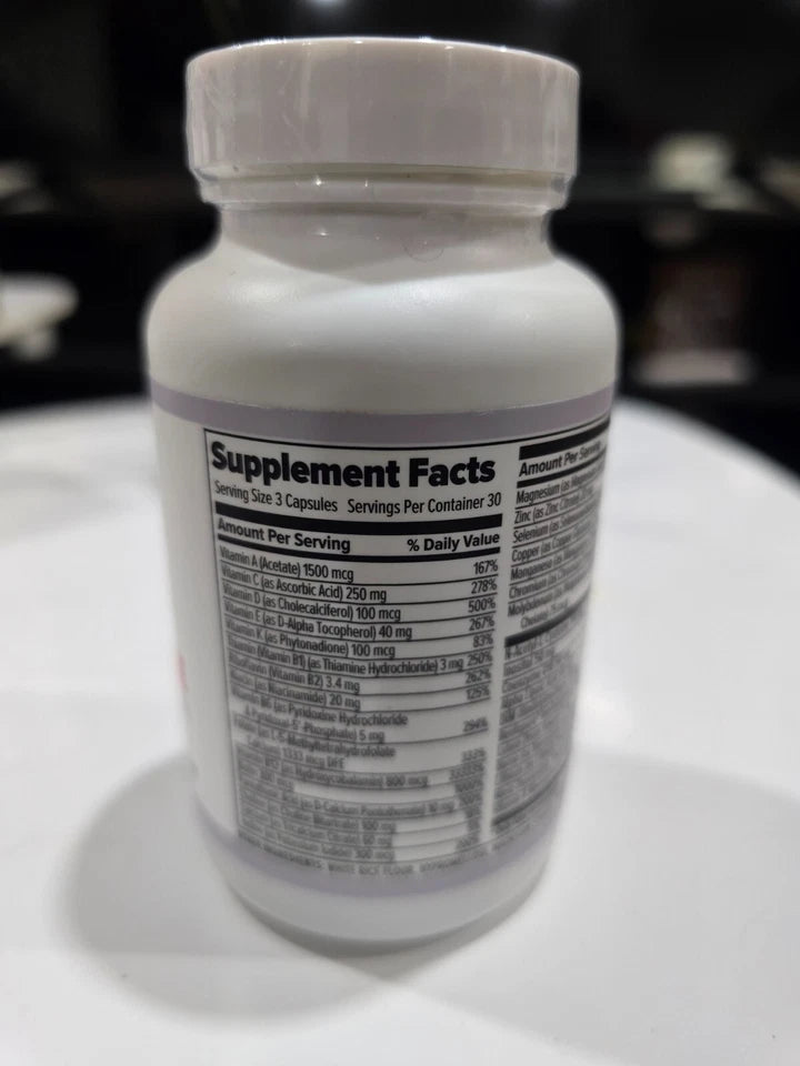 10X Health Optimize Multivitamin – 90 Capsules Daily Dietary Supplement