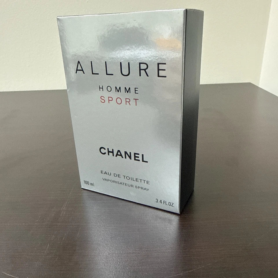 CHANEL Allure Homme Sport Eau de Toilette Spray for Men 3.4 fl oz / 100ml