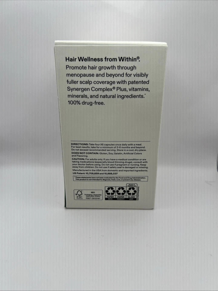 Nutrafol Women’s Balance Hair Growth Nutraceutical – Dietary Supplement (120 Capsules)