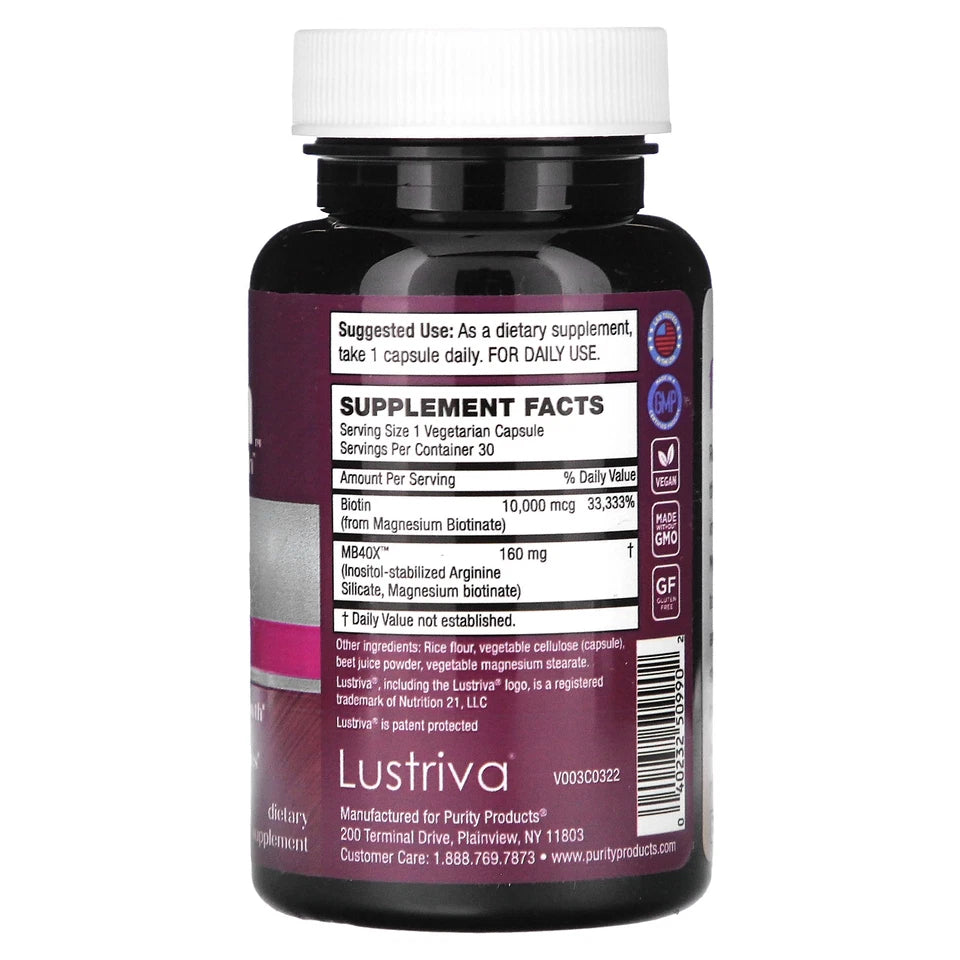 MyBiotin Next Generation Biotin – Hair, Skin & Nails Supplement (30 Vegetarian Capsules)