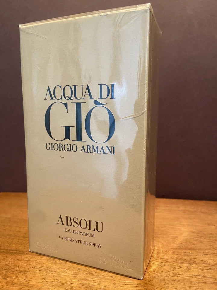 Acqua Di Gio ABSOLU by GIORGIO ARMANI 4.2 OZ / 125 ml EDP Spray SEALED Box RARE