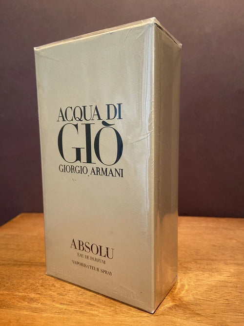 Acqua Di Gio ABSOLU by GIORGIO ARMANI 4.2 OZ / 125 ml EDP Spray SEALED Box RARE
