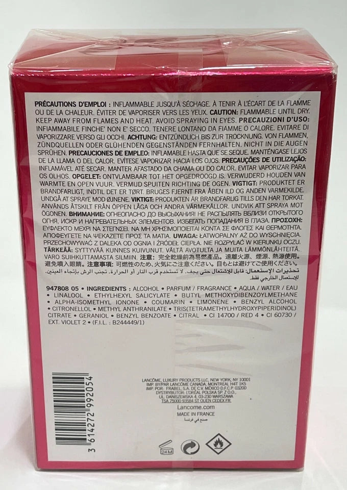 Lancom La Vie Est Belle Intensement L'eau De Parfum Intense 3.4 fl oz 100 ml NIB