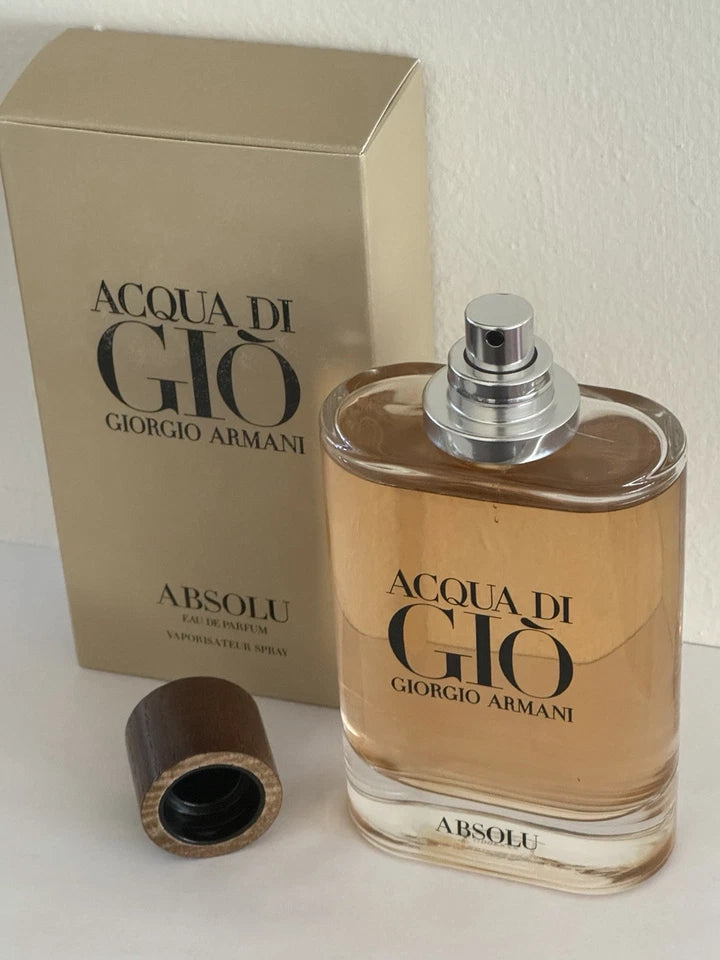 Giorgio Armani Acqua Di Gio Absolu (4.2 Oz / 125 ML) Eau De Parfum Spray *Sealed