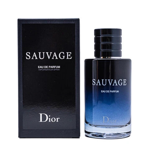 Dior Sauvage Eau de Parfum for Men | Long-Lasting Woody Spicy Fragrance | 3.4 fl oz (100 ml)