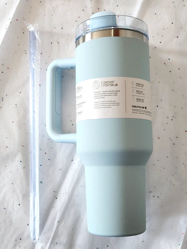 Starbucks Quencher H2.0 Tumbler 40oz – Insulated Travel Cup with Handle & Straw